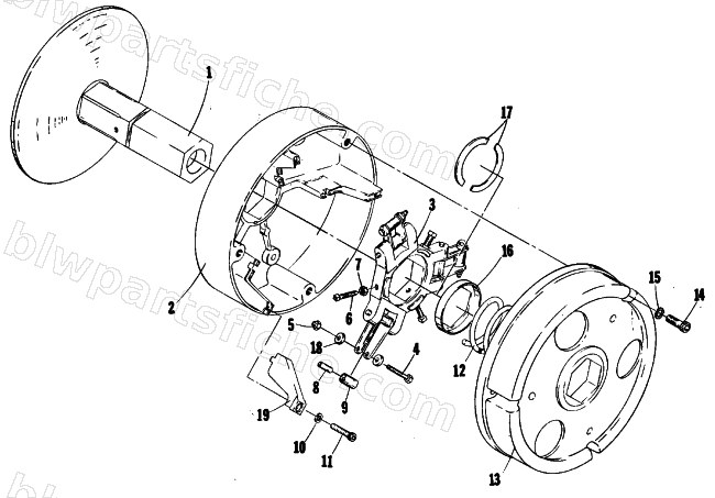 DRIVE CLUTCH diagram