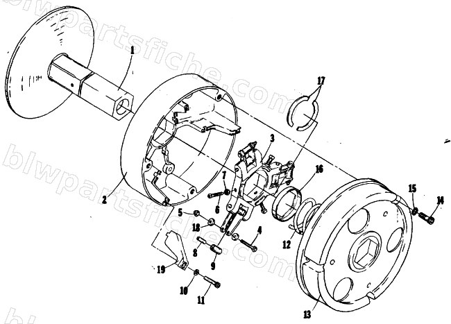 DRIVE CLUTCH diagram