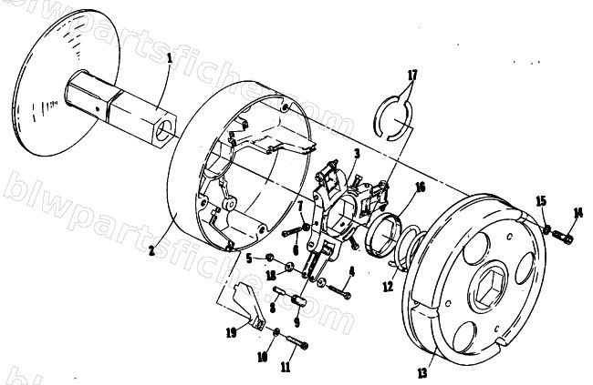 DRIVE CLUTCH diagram