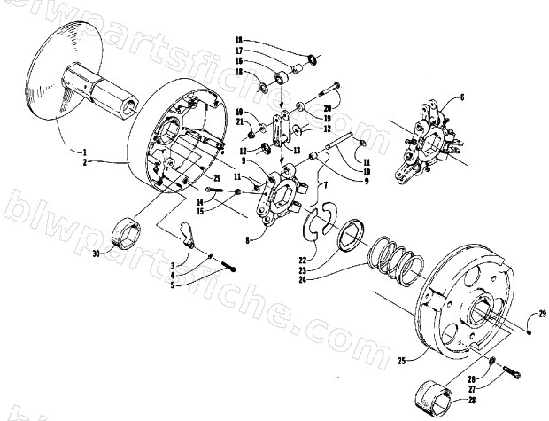 DRIVE CLUTCH diagram