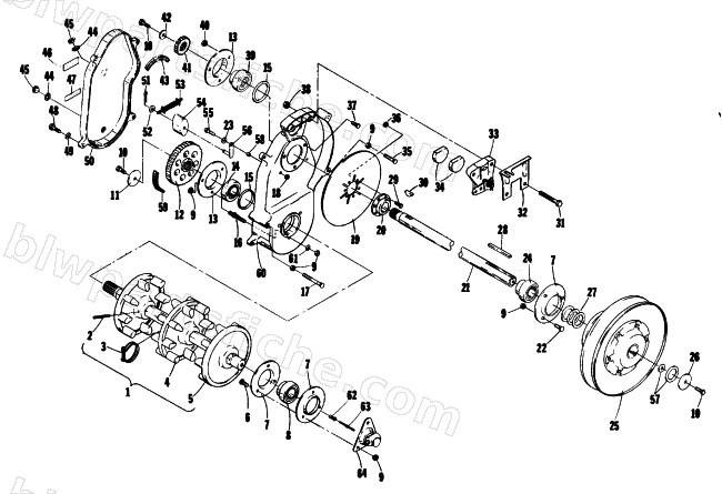 DRIVE TRAIN diagram
