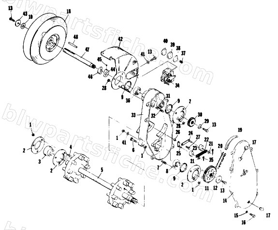 DRIVE TRAIN diagram