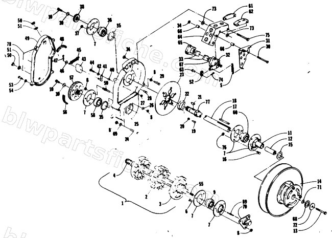 DRIVE TRAIN diagram