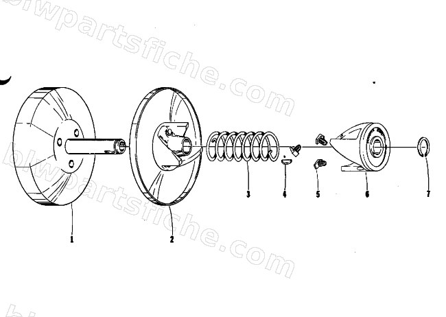 DRIVEN CLUTCH diagram