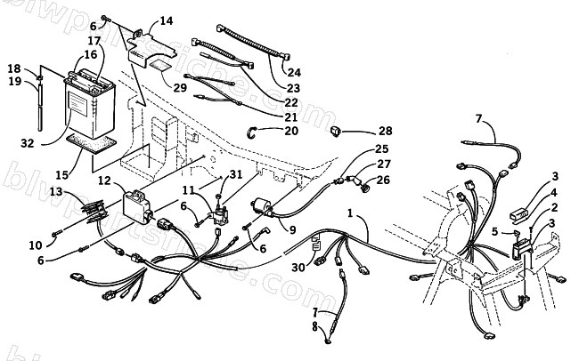 ELECTRICAL COMPONENTS diagram