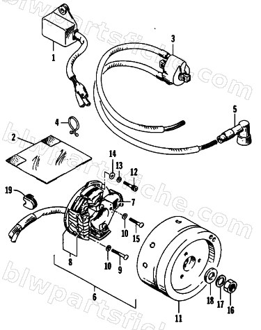 ELECTRICAL EQUIPMENT/MAGNETO diagram