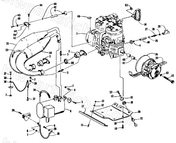 ENGINE AND RELATED PARTS diagram