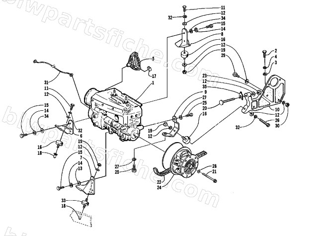ENGINE AND RELATED PARTS diagram