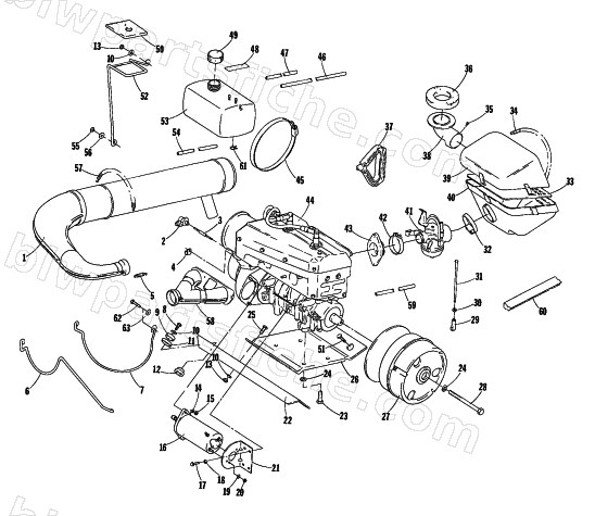 ENGINE AND RELATED PARTS diagram
