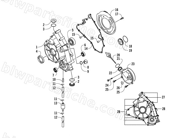 ENGINE COVERS diagram