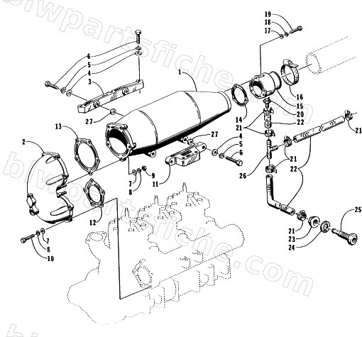 EXPANSION CHAMBER ASSEMBLY diagram