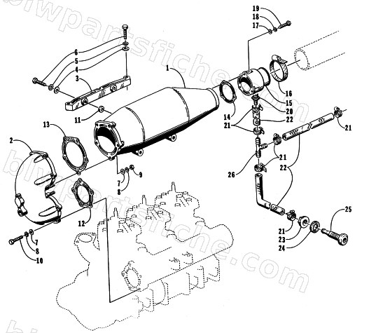 EXPANSION CHAMBER ASSEMBLY diagram