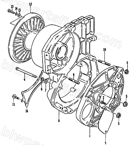 FAN HOUSING diagram