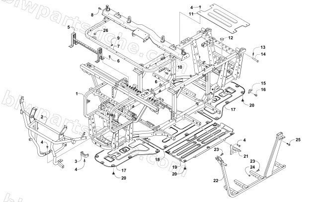 FRAME AND RELATED diagram