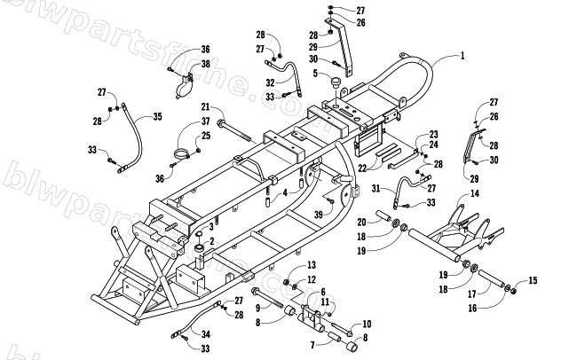 FRAME ASSEMBLY diagram