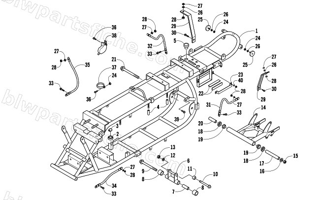 FRAME ASSEMBLY diagram