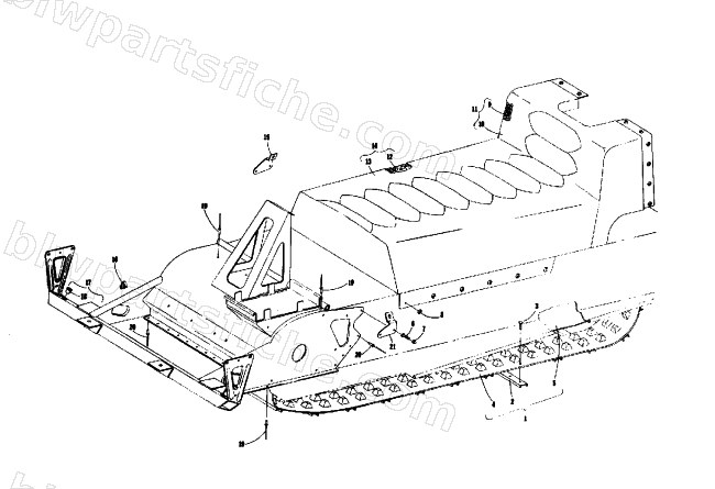 FRONT FRAME, SEAT AND TRACK diagram