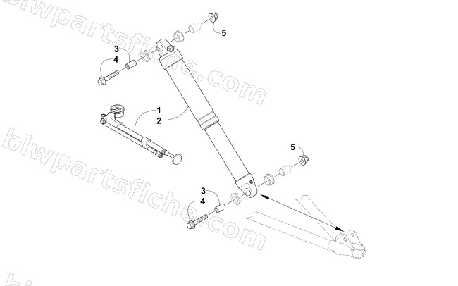 FRONT SHOCK ABSORBER ASSEMBLY diagram