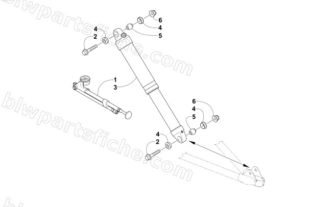FRONT SHOCK ABSORBER ASSEMBLY diagram