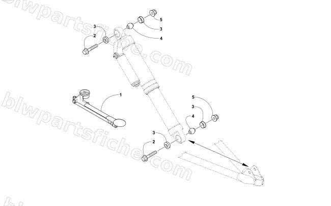 FRONT SHOCK ABSORBER ASSEMBLY diagram