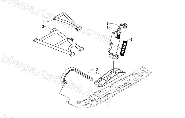 FRONT SUSPENSION diagram