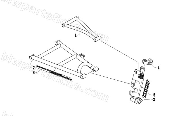 FRONT SUSPENSION diagram