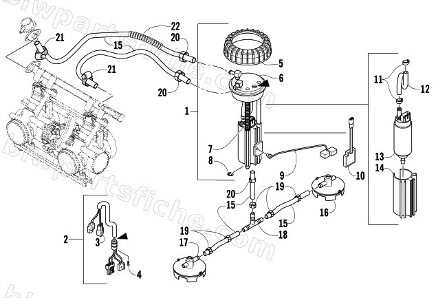 FUEL PUMP ASSEMBLY diagram