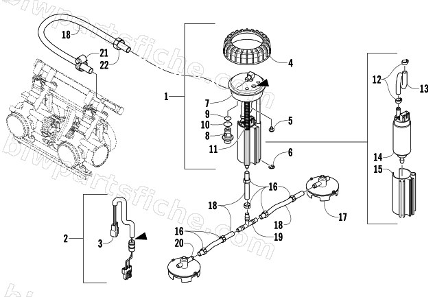 FUEL PUMP ASSEMBLY diagram