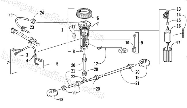 FUEL PUMP ASSEMBLY diagram