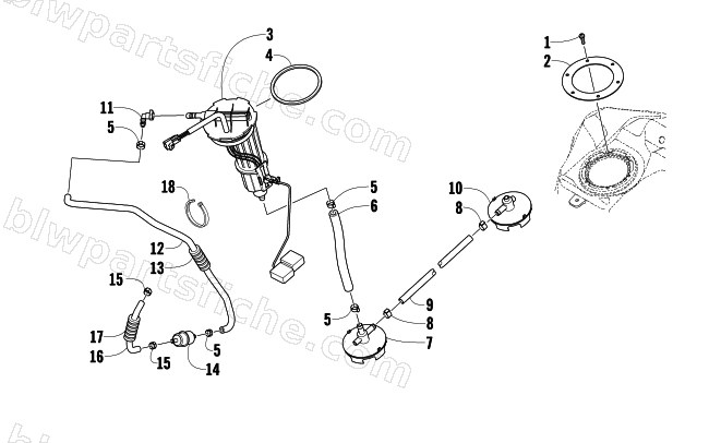 FUEL PUMP ASSEMBLY diagram