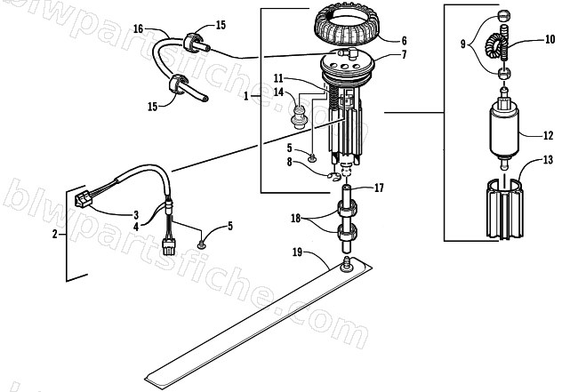 FUEL PUMP ASSEMBLY diagram