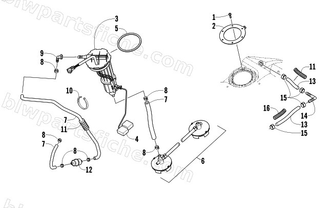 FUEL PUMP ASSEMBLY diagram