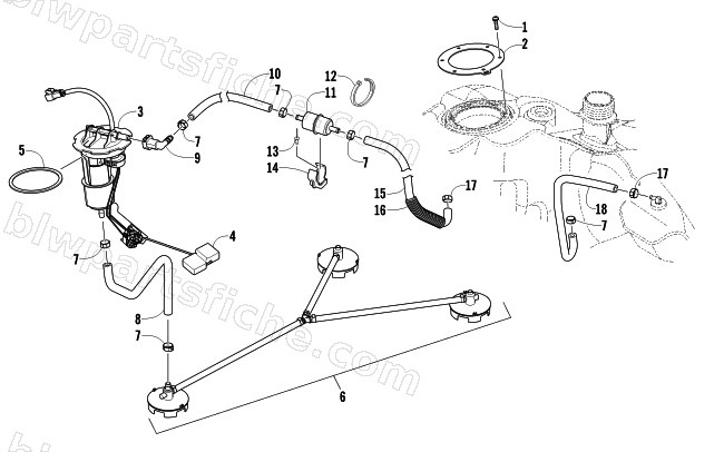 FUEL PUMP ASSEMBLY diagram