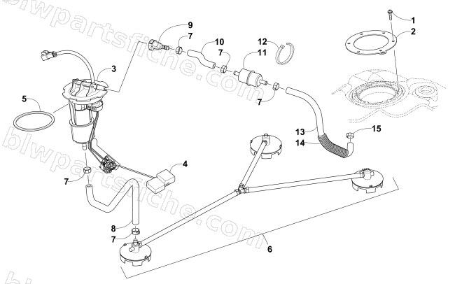 FUEL PUMP ASSEMBLY diagram