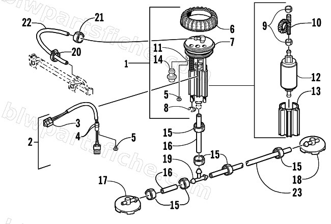 FUEL PUMP ASSEMBLY diagram