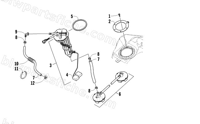 FUEL PUMP ASSEMBLY diagram