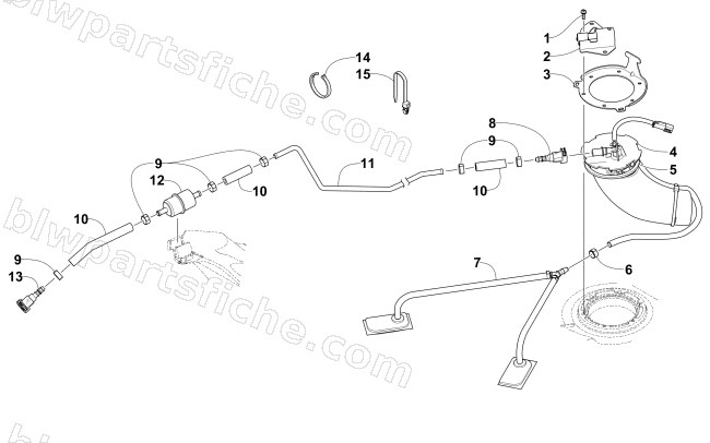 FUEL PUMP ASSEMBLY diagram