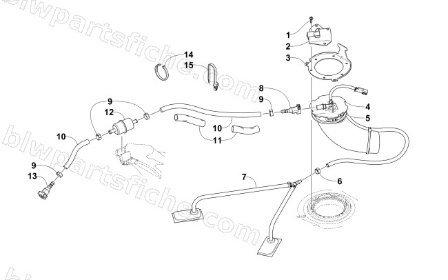 FUEL PUMP ASSEMBLY diagram