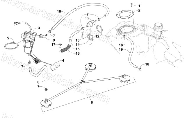 FUEL PUMP ASSEMBLY diagram