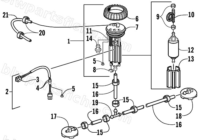 FUEL PUMP ASSEMBLY diagram