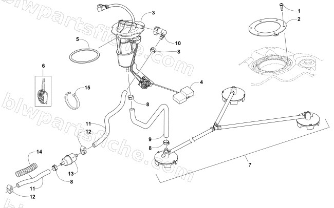 FUEL PUMP ASSEMBLY diagram