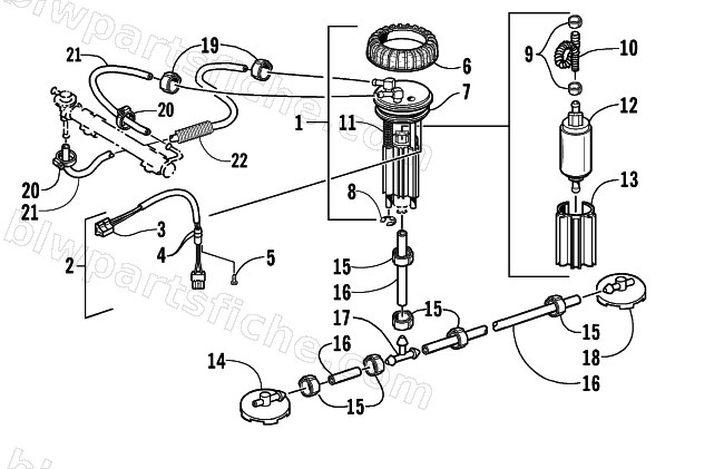 FUEL PUMP ASSEMBLY diagram