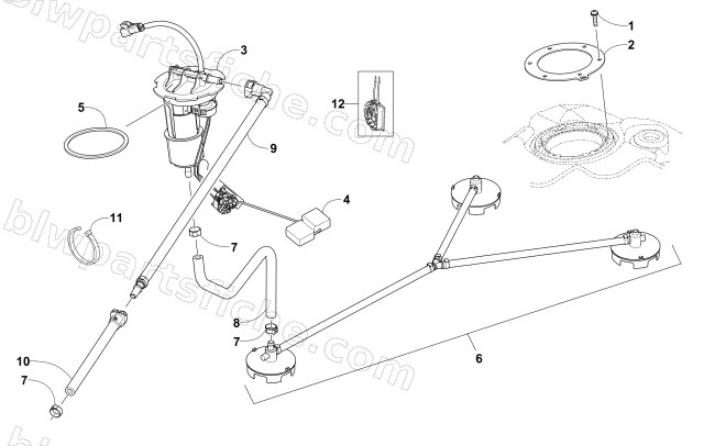 FUEL PUMP ASSEMBLY diagram
