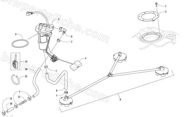 FUEL PUMP ASSEMBLY diagram