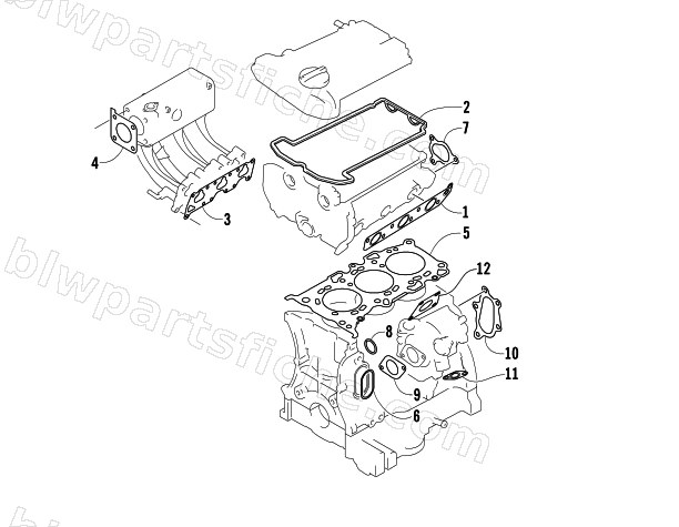 GASKET SET diagram