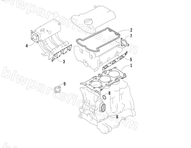 GASKET SET diagram