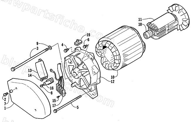 GENERATOR ASSEMBLY diagram