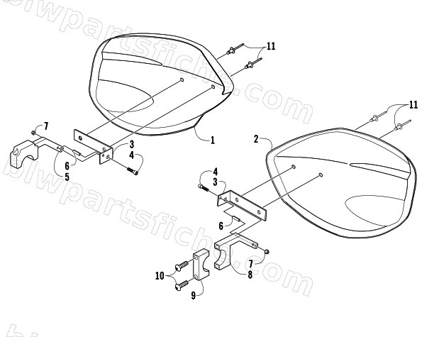 HAND GUARD ASSEMBLY diagram