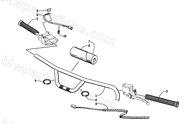HANDLEBAR ASSEMBLY diagram