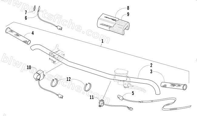 HANDLEBAR ASSEMBLY diagram